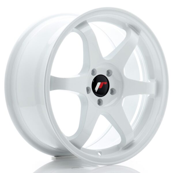 JR Wheels JR3 17x8 ET35 5x114,3 White Alloy Wheel