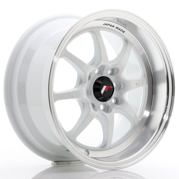 JR Wheels TF2 15x7,5 ET30 4x100/114 White Alloy Wheel