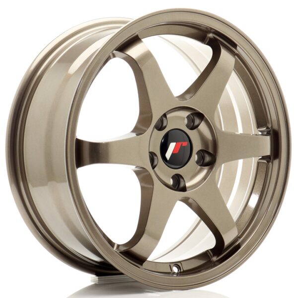 JR Wheels JR3 17x7 ET40 5x100 Bronze Alloy Wheel