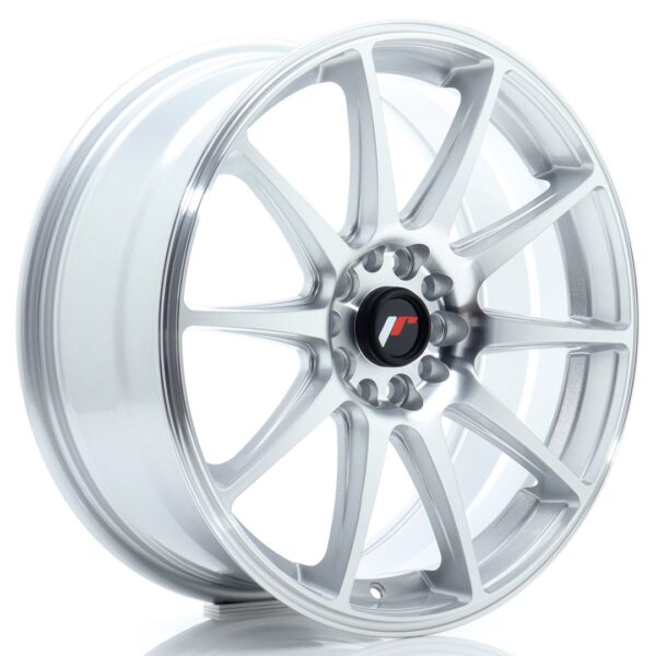 JR Wheels JR11 18x7,5 ET40 5x112/114 Silver Machined Face Alloy Wheel