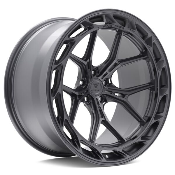 Vesser VSR8 Right 21x9 ET10-52 5H BLANK Custom Finish Alloy Wheel