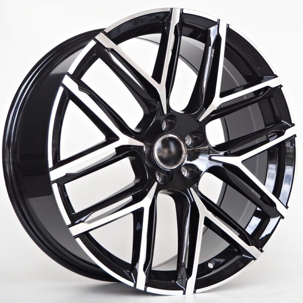 R19x8.5J 5X112 ET32 CB-66.6 Black Face Machined