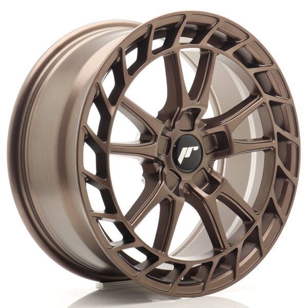 JR Wheels JR45 18x8 ET25-45 5H BLANK Matt Bronze Alloy Wheel