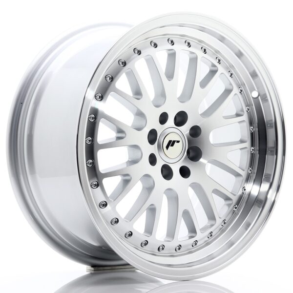 JR Wheels JR10 17x8 ET20 4x100/108 Silver Machined Face Alloy Wheel