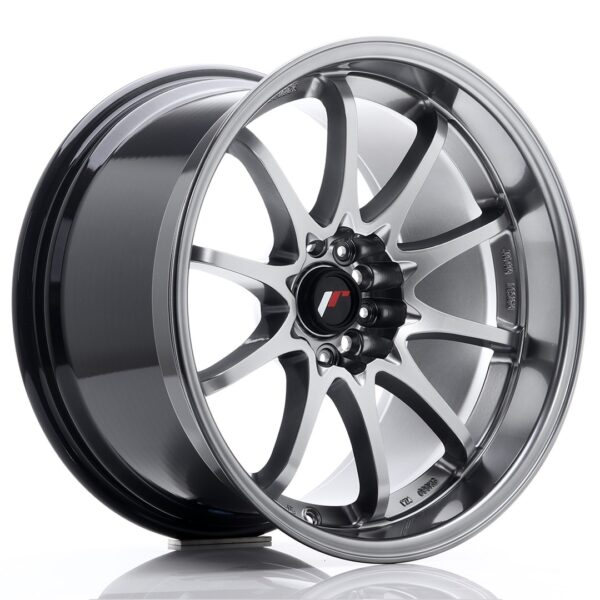 JR Wheels JR5 18x10,5 ET12 5x114,3 Hyper Black Alloy Wheel