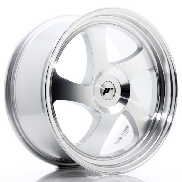 JR Wheels JR15 19x8,5 ET20-40 BLANK Silver Machined Face Alloy Wheel