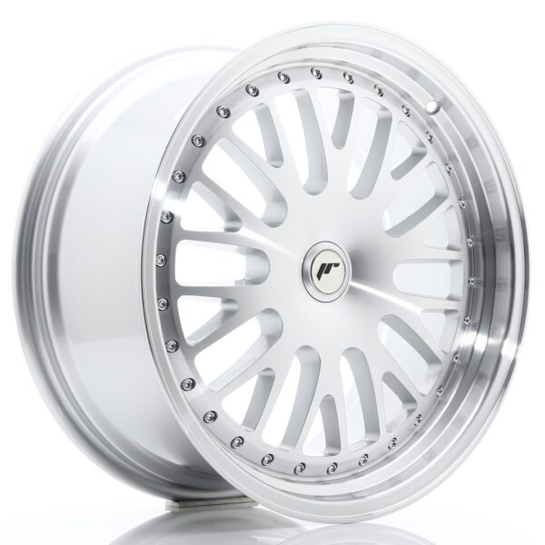 JR Wheels JR10 19x8,5 ET20-35 BLANK Silver Machined Face Alloy Wheel