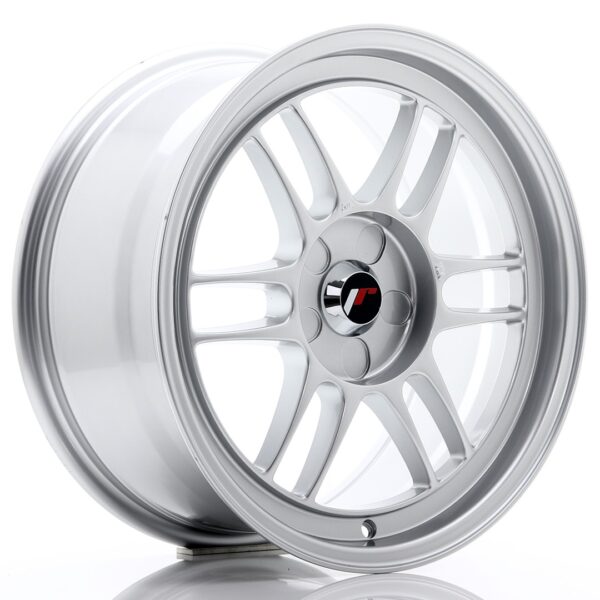 JR Wheels JR7 17x8 ET35 5H BLANK Silver Alloy Wheel
