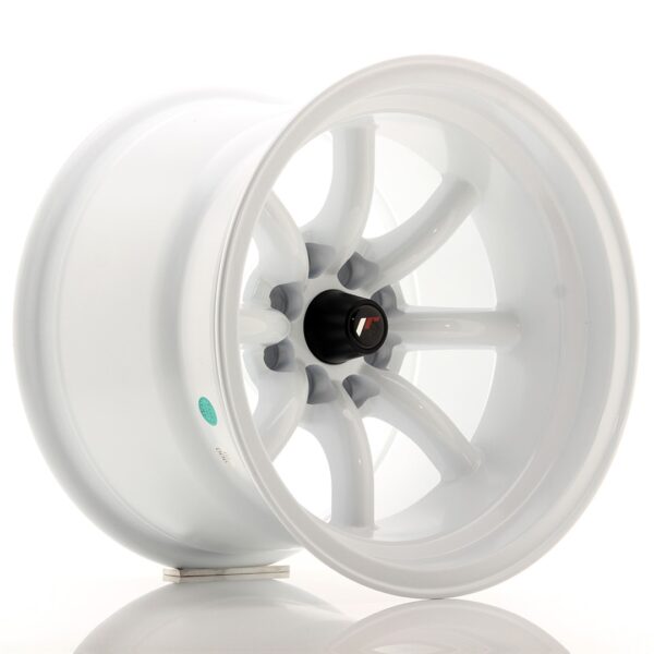 JR Wheels JR19 15x10,5 ET-32 4x100/114 White Alloy Wheel