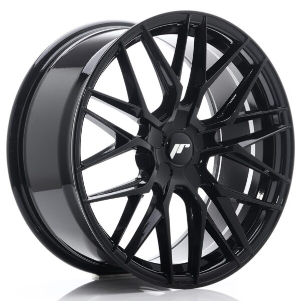 JR Wheels JR28 19x8,5 ET35-40 5H BLANK Gloss Black Alloy Wheel