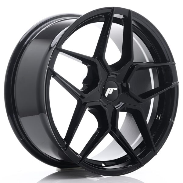 JR Wheels JR34 19x8,5 ET35-40 5H BLANK Gloss Black Alloy Wheel