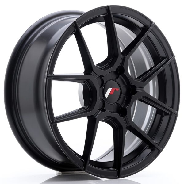 JR Wheels JR30 17x7 ET20-40 5H BLANK Matt Black Alloy Wheel