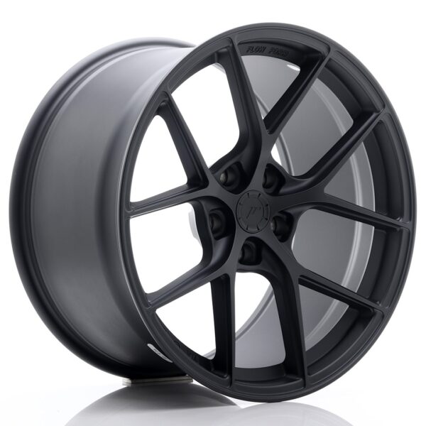 JR Wheels SL01 19x10,5 ET35 5x120 Matt Gun Metal Alloy Wheel