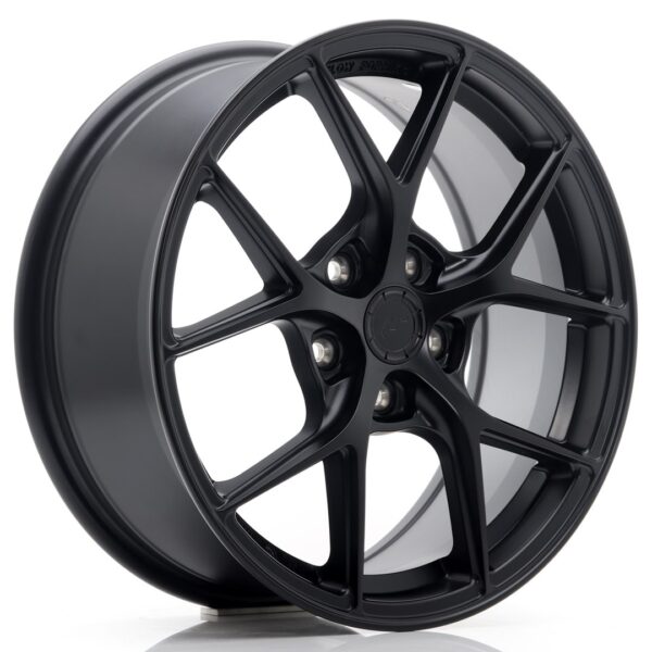 JR Wheels SL01 17x7 ET40 5x112 Matt Black Alloy Wheel