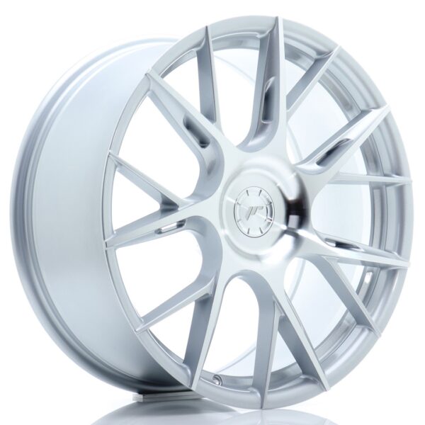 JR Wheels JR42 19x8,5 ET25-45 5H BLANK Silver Machined Face Alloy Wheel