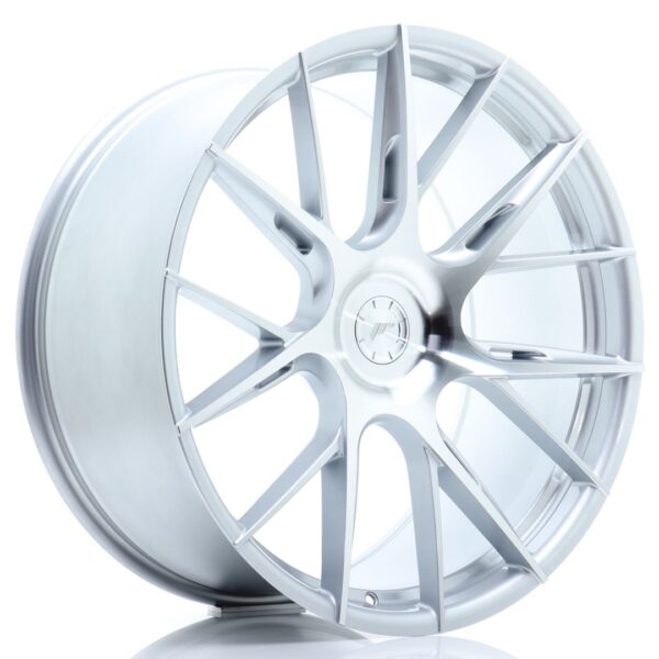JR Wheels JR42 22x11,5 ET20-52 5H BLANK Silver Machined Face Alloy Wheel
