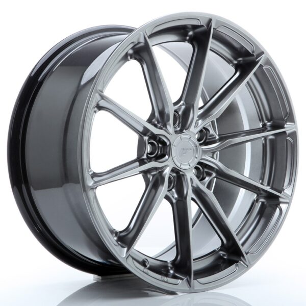 JR Wheels JR37 17x8 ET40 5x114,3 Hyper Black Alloy Wheel