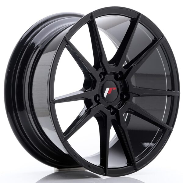 JR Wheels JR21 18x8,5 ET40 5x100 Gloss Black Alloy Wheel