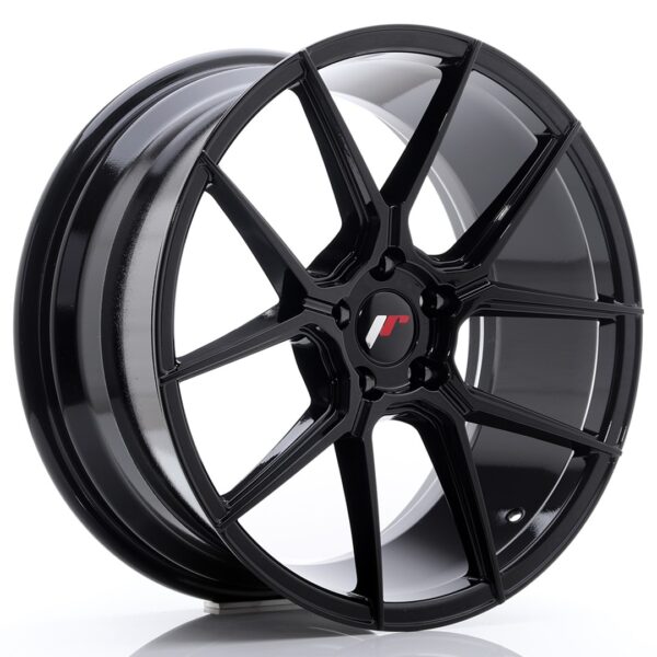 JR Wheels JR30 19x8,5 ET40 5x114,3 Gloss Black Alloy Wheel