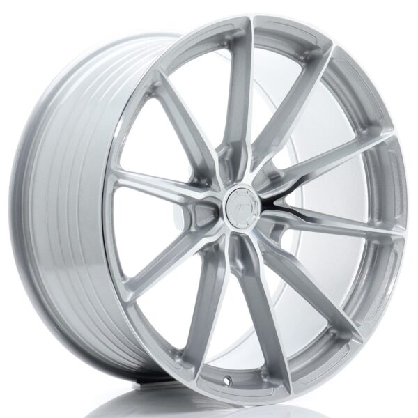 JR Wheels JR37 21x11 ET11-55 5H BLANK Silver Machined Face Alloy Wheel