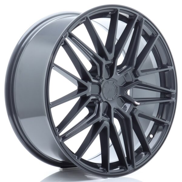 JR Wheels JR38 21x9 ET21 5x112 Hyper Gray Alloy Wheel