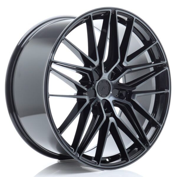 JR Wheels JR38 22x9,5 ET0-35 5H BLANK Black Brushed w/ Tinted Face Alloy Wheel