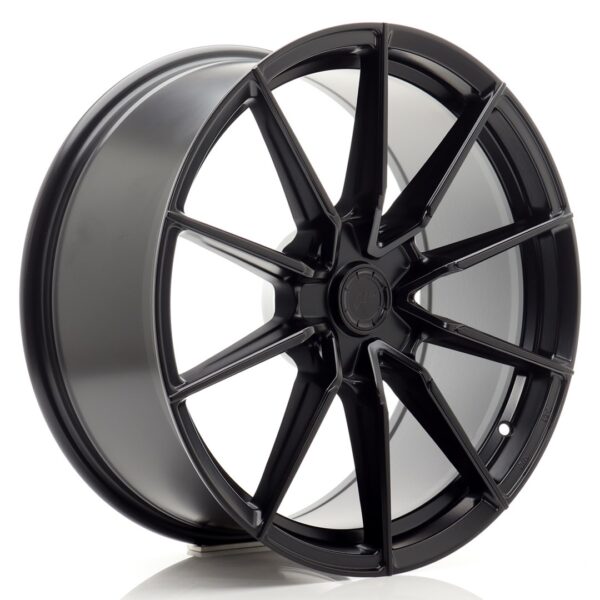JR Wheels SL02 19x8 ET20-40 5H BLANK Matt Black Alloy Wheel