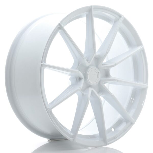 JR Wheels SL02 19x9 ET20-51 5H BLANK White Alloy Wheel