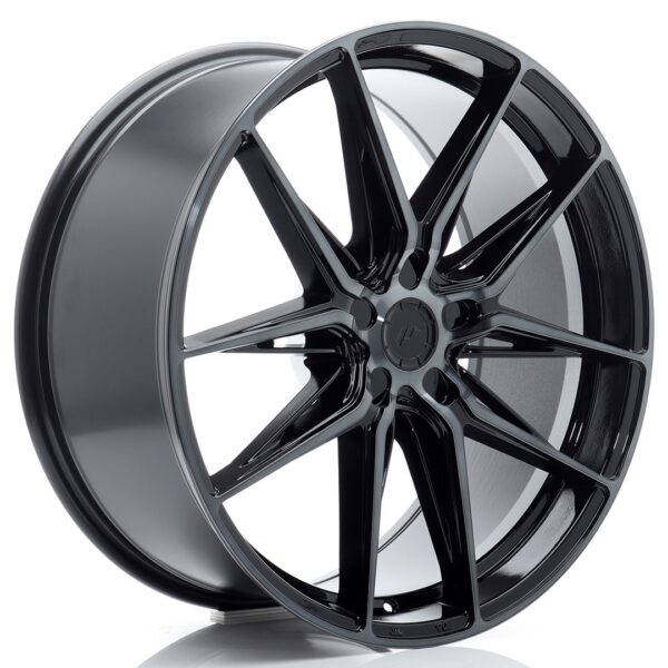 JR Wheels JR44 21x9 ET20-40 5H BLANK Black Machined w/ Tinted Face Alloy Wheel
