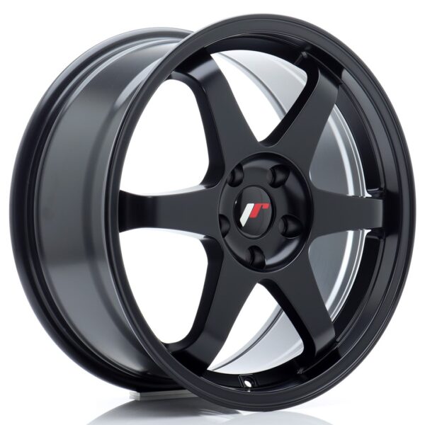 JR Wheels JR3 18x8 ET40 5x100 Matt Black Alloy Wheel