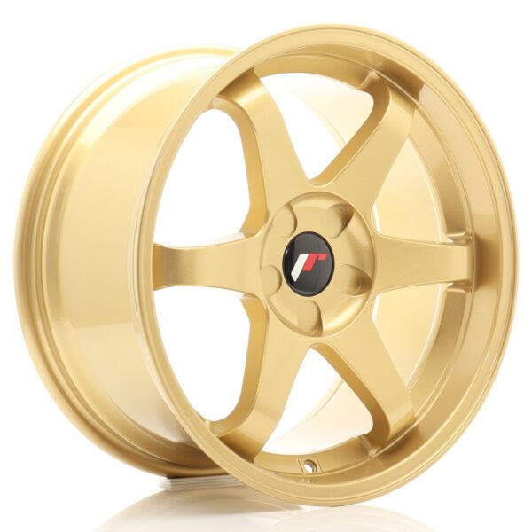 JR Wheels JR3 18x9 ET15-40 5H BLANK Gold Alloy Wheel
