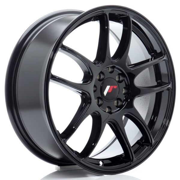 JR Wheels JR29 17x7 ET40 4x100/114 Gloss Black Alloy Wheel