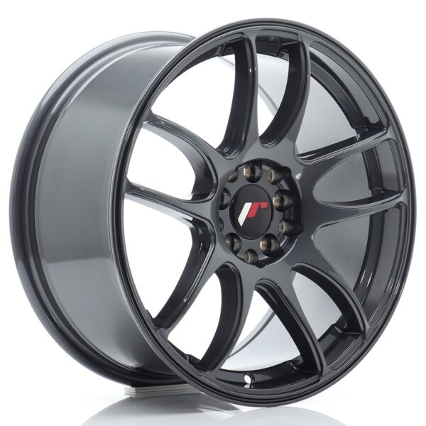 JR Wheels JR29 17x8 ET35 5x100/114 Hyper Gray Alloy Wheel