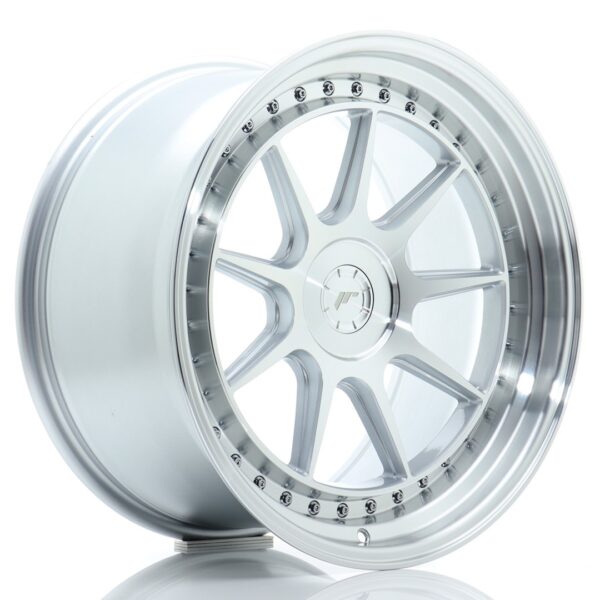 JR Wheels JR47 19x9,5 ET15-35 5H BLANK Silver Machined Face Alloy Wheel