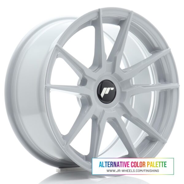 JR Wheels JR21 17x8 ET20-35 BLANK Custom Finish Alloy Wheel