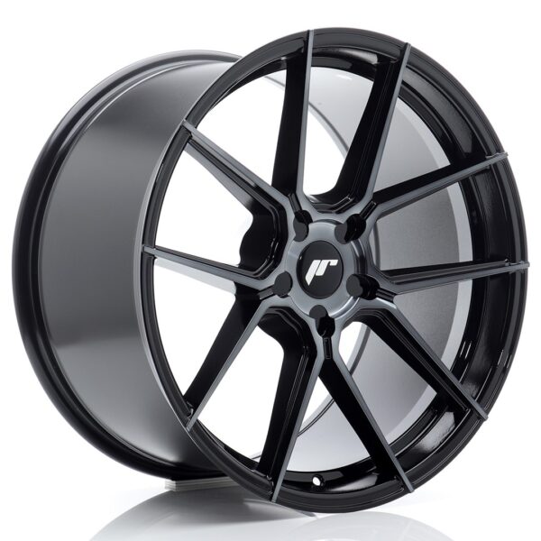JR Wheels JR30 20x10 ET35 5x112 Black Machined Alloy Wheel