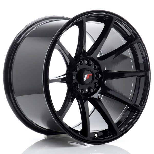 JR Wheels JR11 18x10,5 ET22 5x114/120 Gloss Black Alloy Wheel