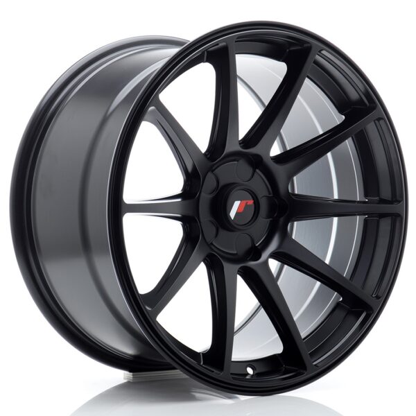 JR Wheels JR11 18x9,5 ET20-30 5H BLANK Matt Black Alloy Wheel