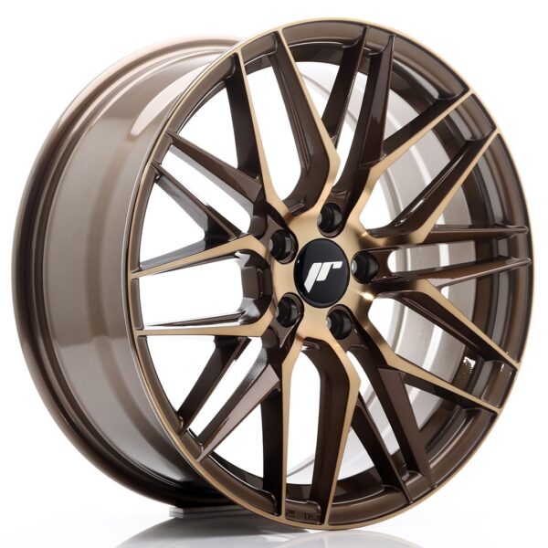 JR Wheels JR28 18x7,5 ET40 5x100 Platinum Bronze Alloy Wheel