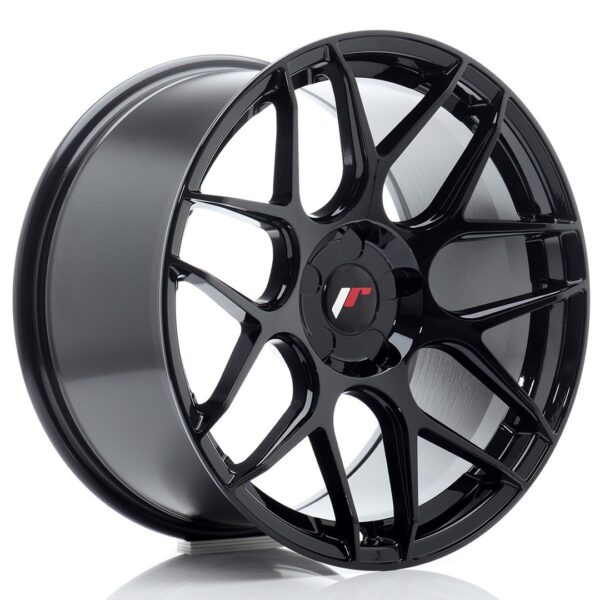 JR Wheels JR18 18x9,5 ET20-43 BLANK Gloss Black Alloy Wheel