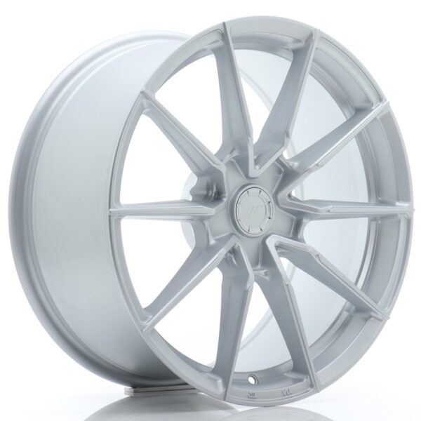 JR Wheels SL02 18x8 ET40 5x120 Matt Silver Alloy Wheel