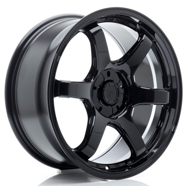 JR Wheels SL03 18x8,5 ET20-42 5H BLANK Gloss Black Alloy Wheel