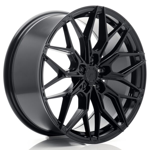 JR Wheels JR46 19x8 ET40 5x112 Gloss Black Alloy Wheel