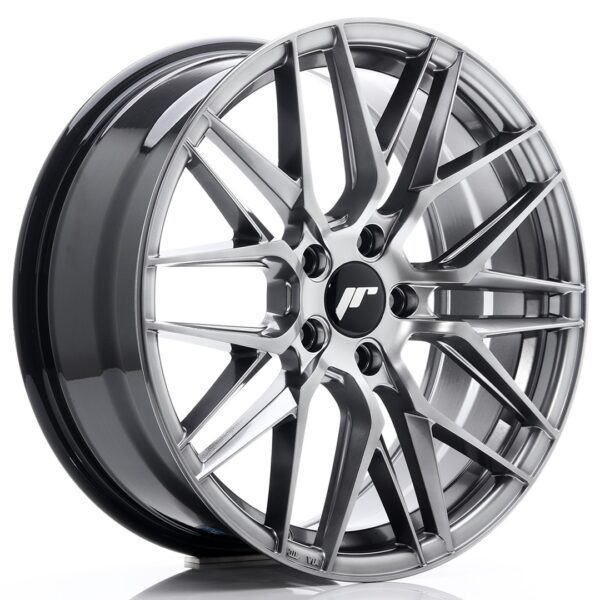 JR Wheels JR28 18x7,5 ET40 5x114,3 Hyper Black Alloy Wheel
