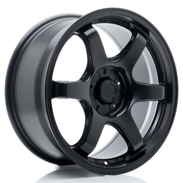 JR Wheels SL03 17x8 ET20-42 5H BLANK Matt Black Alloy Wheel