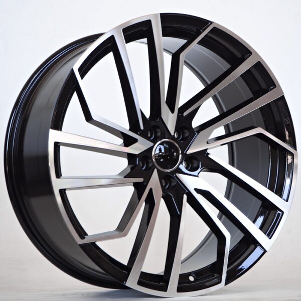 R19x8.5J 5X112 ET35 CB-66.6 Black Face Machined