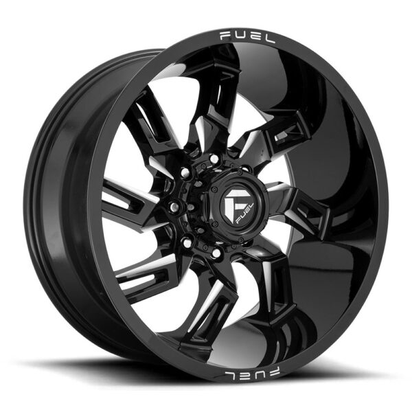 R22x10J 8X165.1 ET-18 CB-125.1 Gloss Black Milled