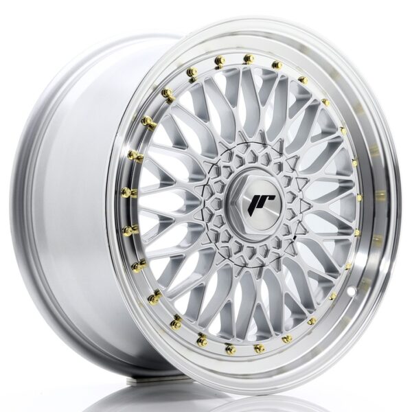 JR Wheels JR9 19x8,5 ET35 BLANK Silver w/ Machined Lip Alloy Wheel