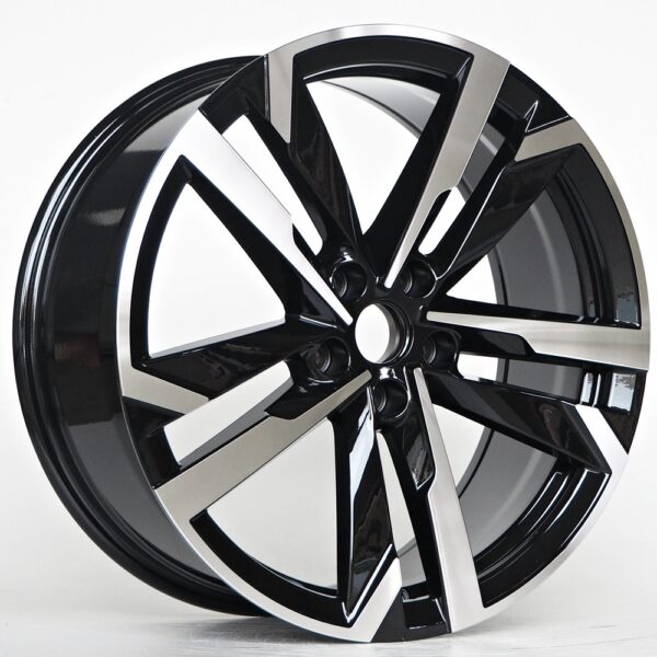 R19x8.0J 5X112 ET40 CB-57.1 Black Face Machined