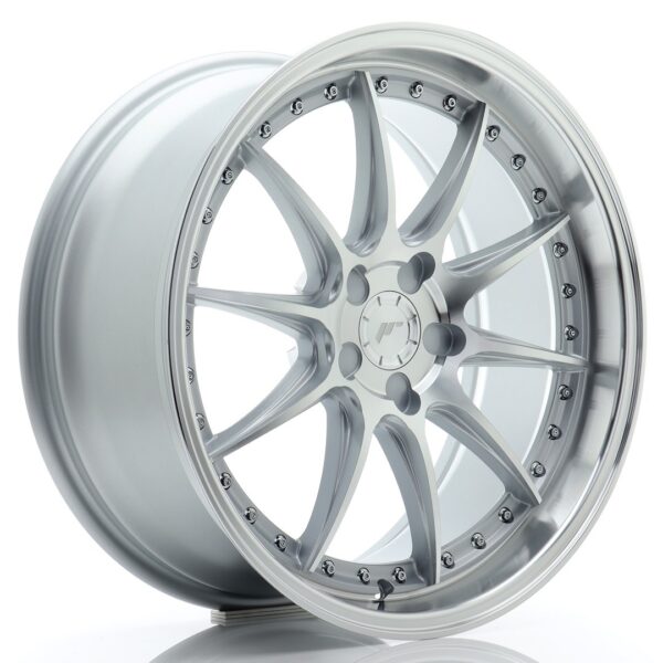 JR Wheels JR41 19x8,5 ET15-35 5H BLANK Silver Machined Face Alloy Wheel